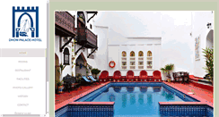 Desktop Screenshot of dhowpalace-hotel.com