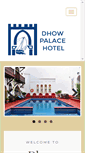 Mobile Screenshot of dhowpalace-hotel.com